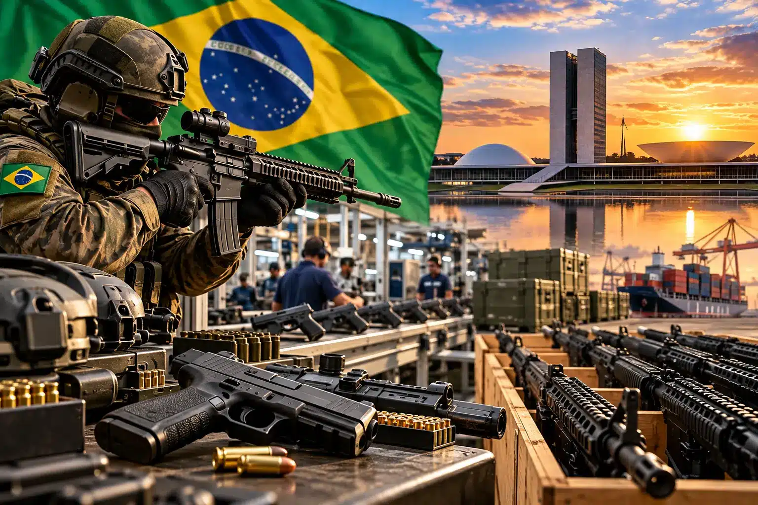 Brazilian Defence Industry at Sunset